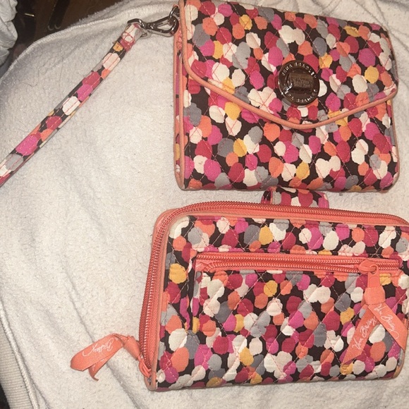 Vera Bradley multi colored  Dots long wallet. Fab color combo - Picture 14 of 14